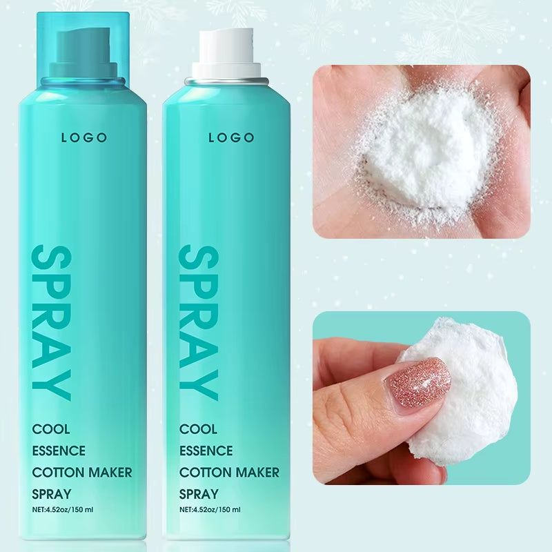 2025 Custom LOGO Factory New Cool Skin Shrink Pore Cool Essence Cosmetic Cotton Spray